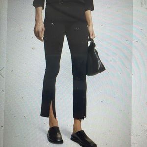 The Row Thilde slit pants